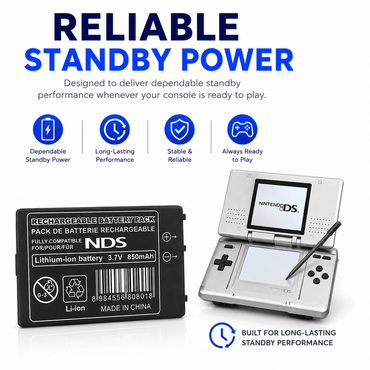 Battery For Nintendo DS Original Classic High Capacity Fast post