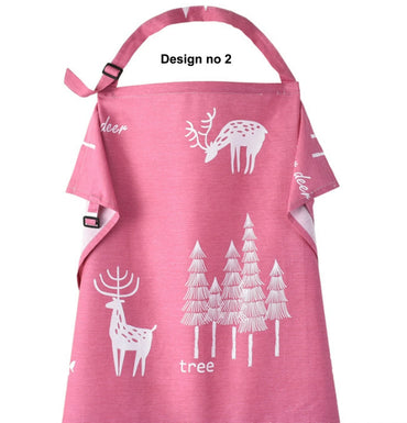 Mum Breastfeeding Nursing Apron Cover Up Baby Poncho Shawl Udder Blanket Cotton