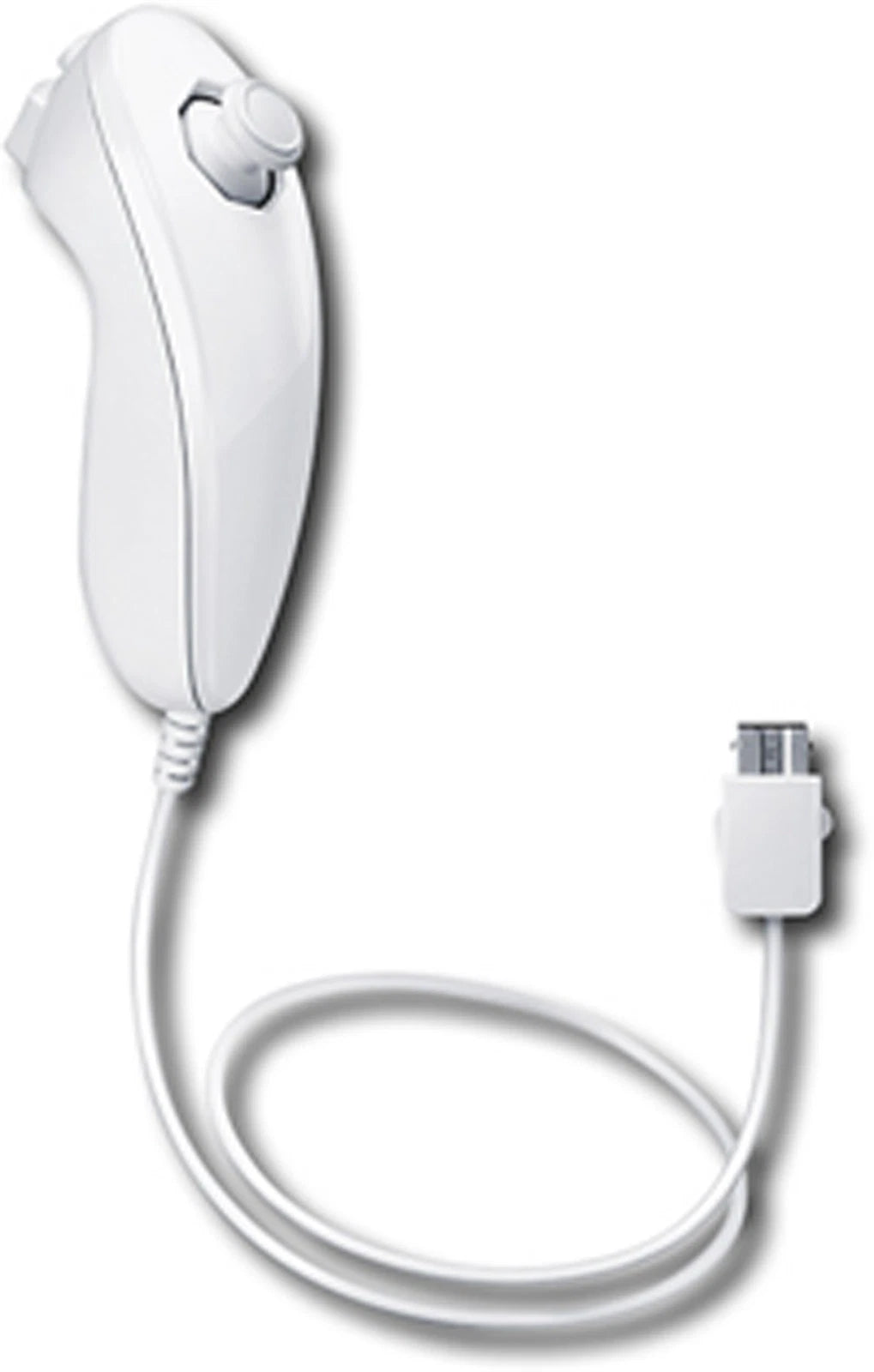 NEW WHITE NUNCHUCK NUNCHUK CONTROLLER REMOTE FOR NINTENDO Wii UK SELLER