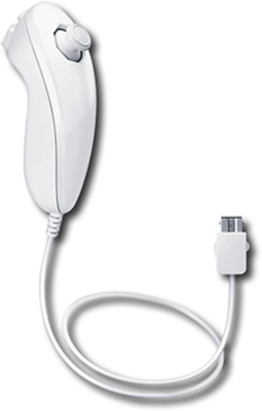 NEW WHITE NUNCHUCK NUNCHUK CONTROLLER REMOTE FOR NINTENDO Wii UK SELLER