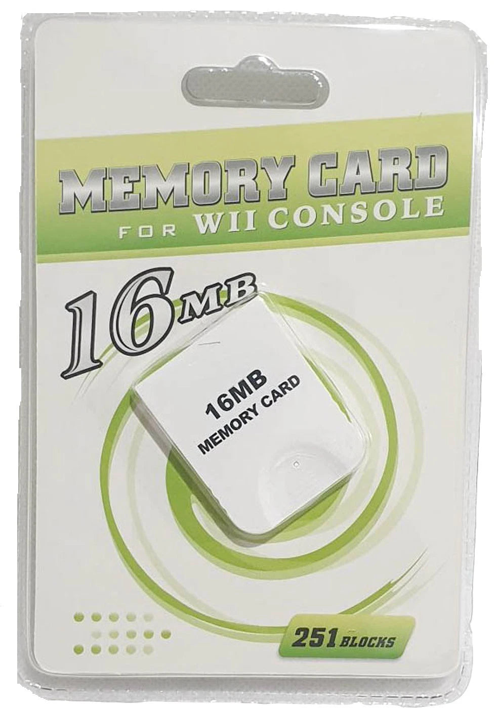 NEW 16MB MEMORY CARD DATA STORAGE FOR NINTENDO WII & GAMECUBE UK SELLER