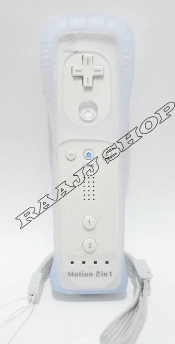 2x MOTION PLUS REMOTE CONTROLLER FOR NINTENDO WII U + SILICON + STRAP + WARRANTY