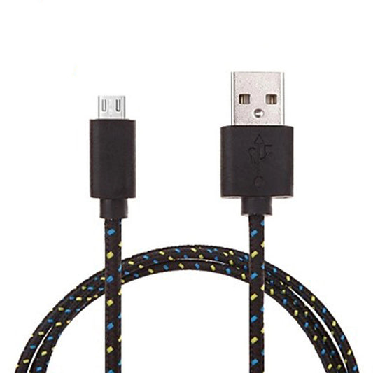 STRONG BRAIDED MICRO USB CABLE DATA CABLE FOR SAMSUNG GALAXY S1 S2 S3 S4 S5 S6