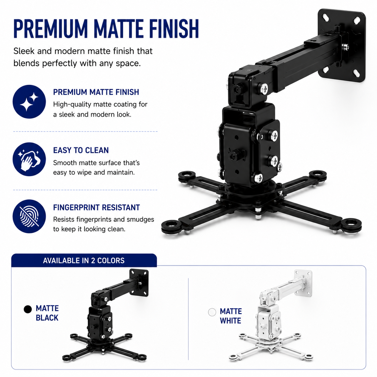 PROJECTOR CEILING WALL MOUNT BRACKET TILT EXTENDABLE FOR ACER ASUS NEC UNIVERSAL