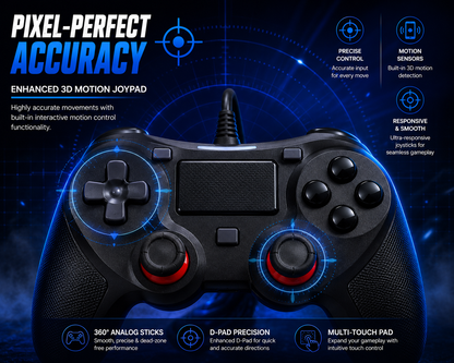 Replacement Wired Controller For Ps4 Play Station 4 and Pro Windows & PC UK