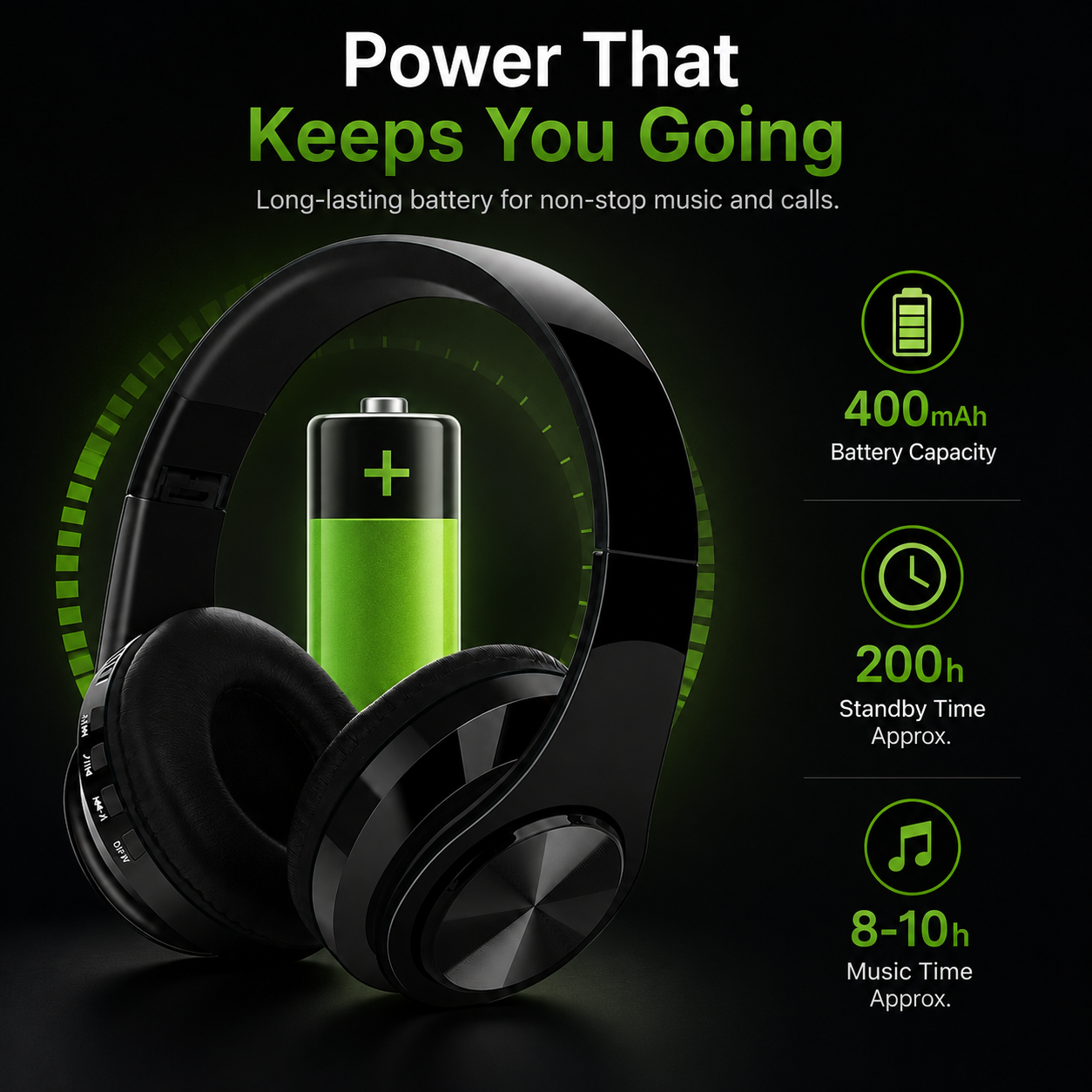 BLUETOOTH WIRELESS HANDSFREE EARPHONE WITH MIC FOR SAMSUNG GALAXY S SERIES