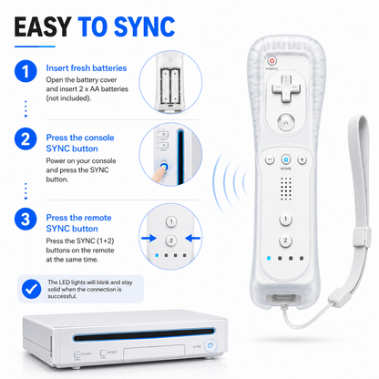 REMOTE CONTROLLER FOR NINTENDO WII CONSOLE + NUNCHUCK NUNCHUK + SILICON + STRAP