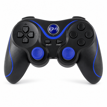 NEW RECHARGEABLE HIGH QUALITY BLUETOOTH WIRELESS GAMEPAD CONTROLLER FOR PS3 BLUE