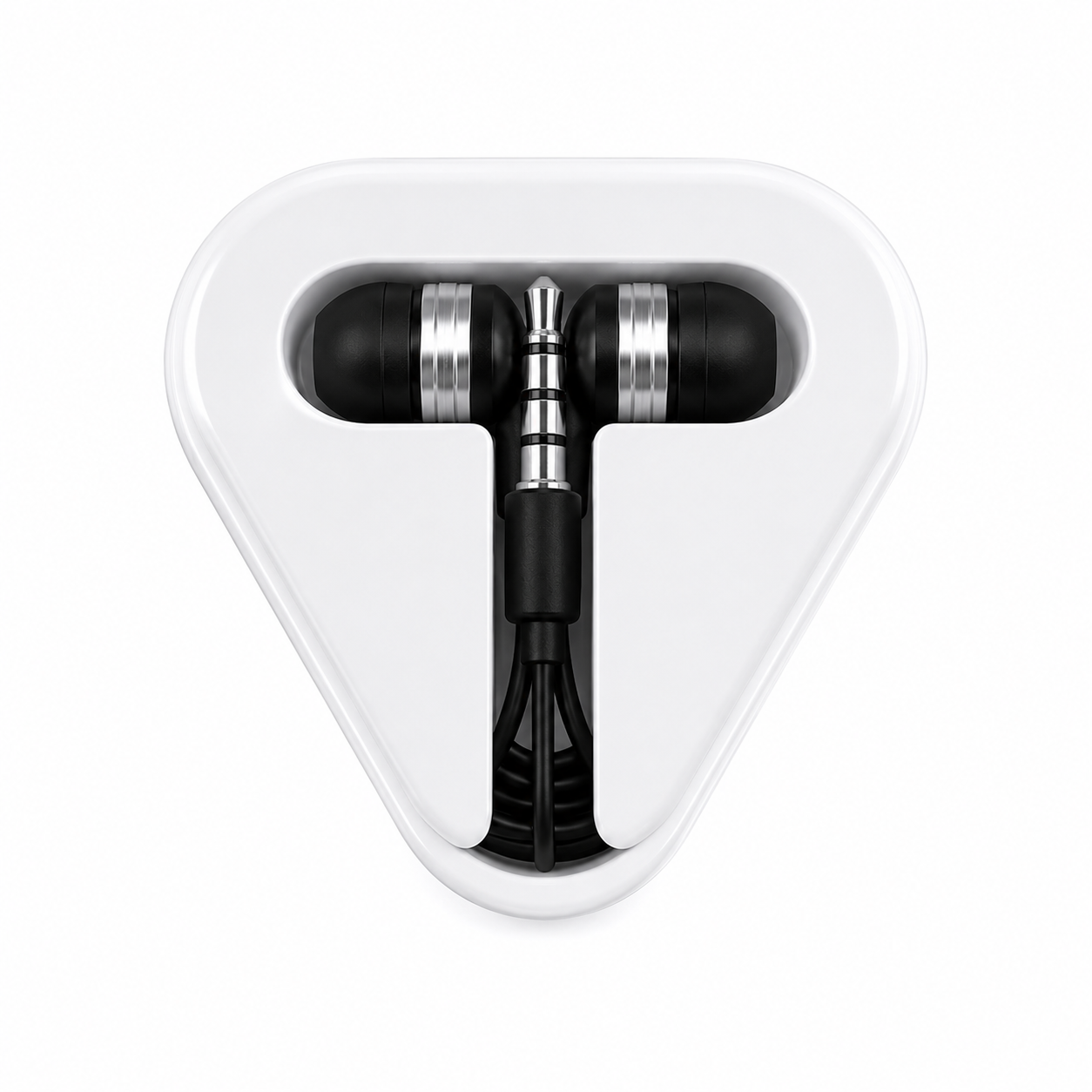 DOUBLE BASS IN EAR EARPHONES HEADPHONES HANDSFREE WITH MIC FOR IPHONE 5S 5 S 5C