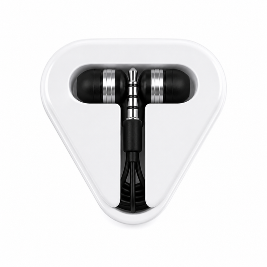 DOUBLE BASS IN EAR EARPHONES HEADPHONES HANDSFREE WITH MIC FOR IPHONE 5S 5 S 5C