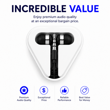 DOUBLE BASS IN EAR EARPHONES HEADPHONES HANDSFREE WITH MIC FOR IPHONE 5S 5 S 5C