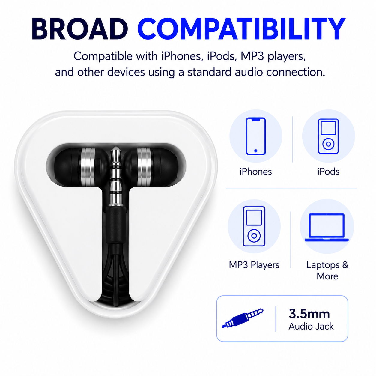 DOUBLE BASS IN EAR EARPHONES HEADPHONES HANDSFREE WITH MIC FOR IPHONE 5S 5 S 5C