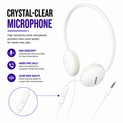 NEW EARPHONES HEADPHONES WITH MIC FOR IPHONE 6 6S 6S PLUS IPAD PRO