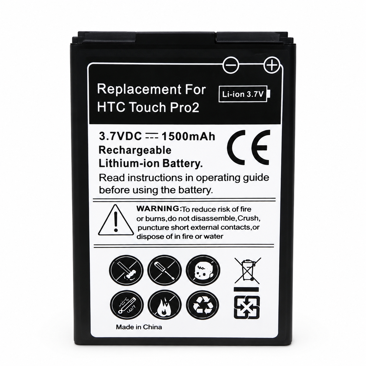 BATTERY FOR HTC TOUCH PRO2 PRO 2 NEW HIGH CAPACITY UK SELLER