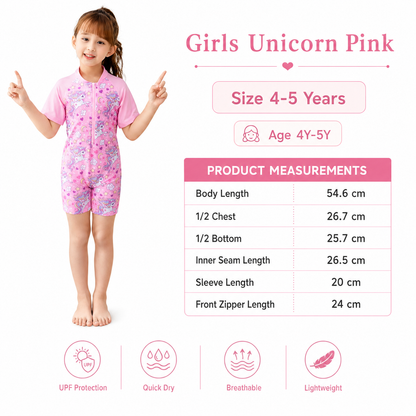 Kids Boys Girls Swimming Costume Animal Sunsuit Sunsafe Swimwear Swimsuit UK