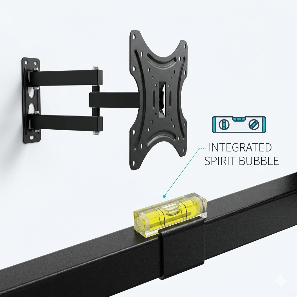 TV WALL MOUNT BRACKET 14 TO 42 TILT SWIVEL FLAT LED LCD OLED QLED FOR 40 42 INCH