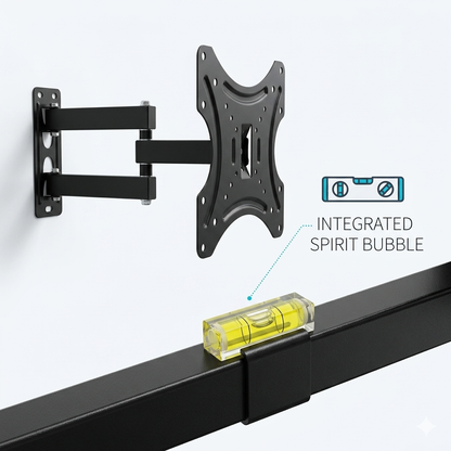 TV WALL MOUNT BRACKET 14 TO 42 TILT SWIVEL FLAT LED LCD OLED QLED FOR 40 42 INCH
