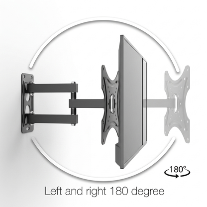 TV WALL MOUNT BRACKET 14 TO 42 TILT SWIVEL FLAT LED LCD OLED QLED FOR 40 42 INCH