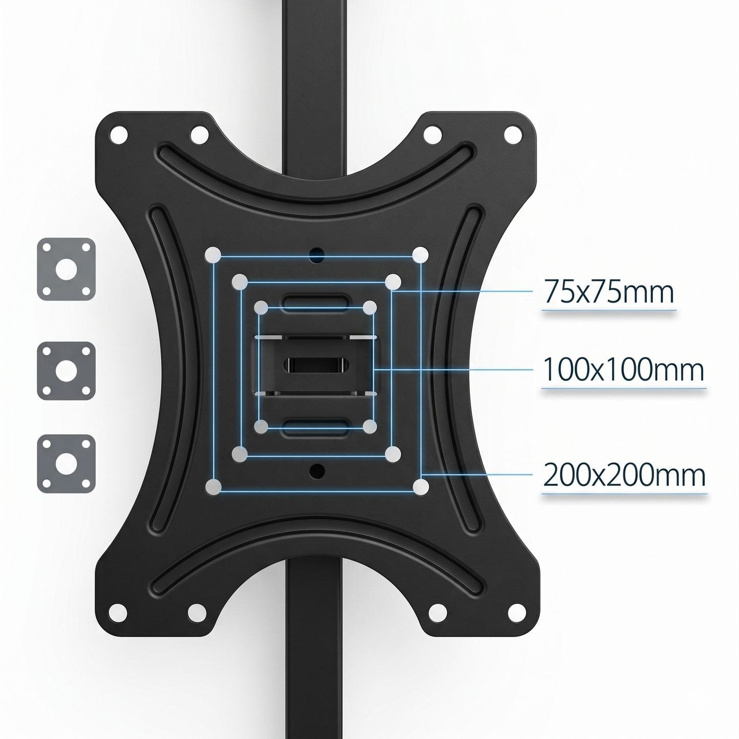 TV WALL MOUNT BRACKET 14 TO 42 TILT SWIVEL FLAT LED LCD OLED QLED FOR 40 42 INCH