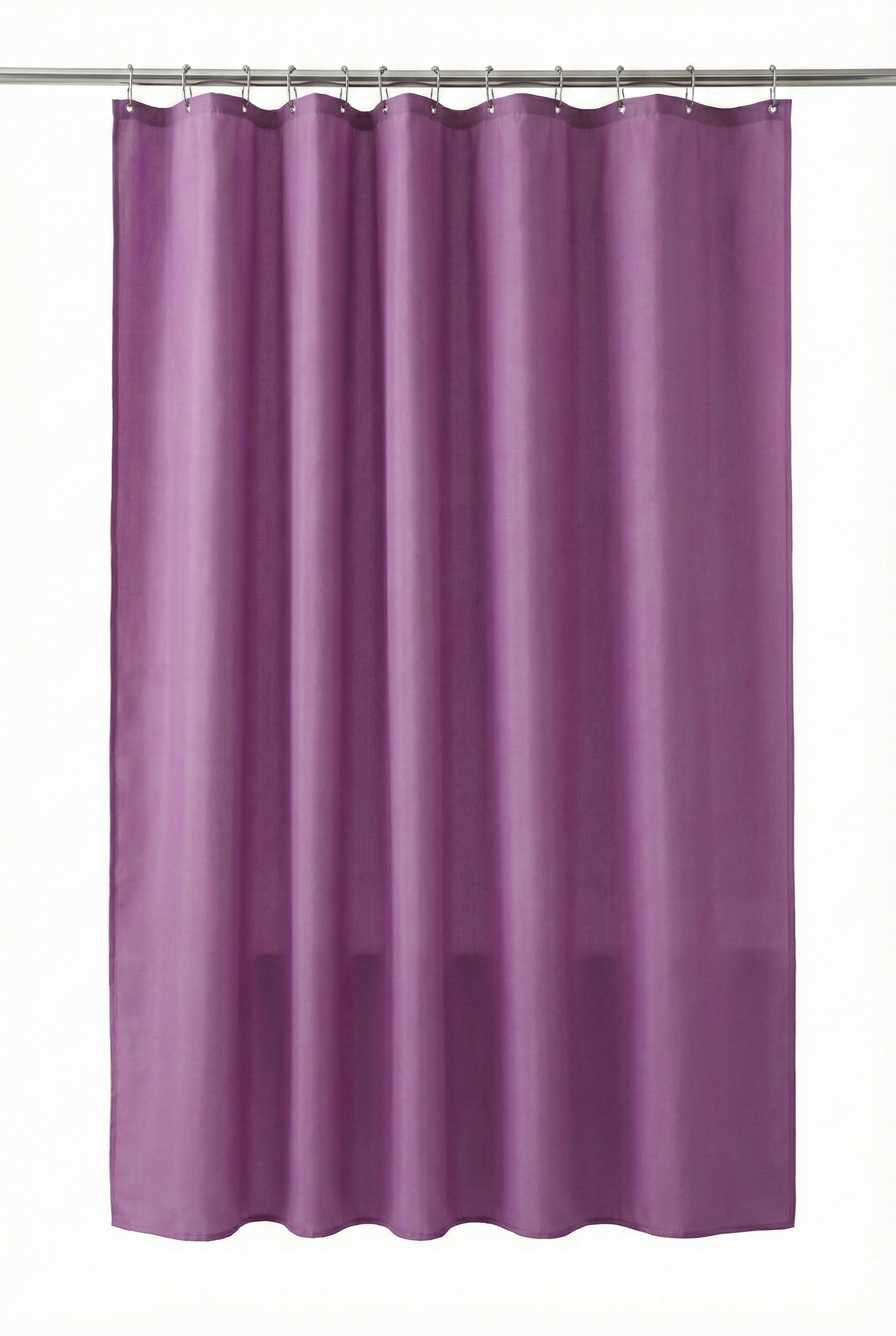 SHOWER CURTAIN 100% POLYESTER FABRIC MODERN DESIGNER WASHABLE + 12 HOOKS 180*180