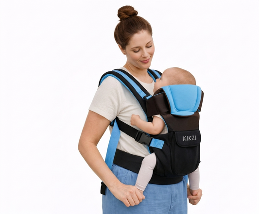 Kikzi ERGONOMIC STRONG BREATHABLE ADJUSTABLE INFANT BABY CARRIER BACKPACK