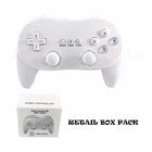 CLASSIC CONTROLLER PRO FOR NINTENDO WII CONSOLE BOXED WHITE BLACK + WARRANTY UK