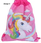 Children Unicorn Drawstring PE Bag Swimming School Boy Girl Gym Sports Party
