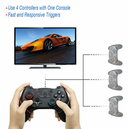 Nintendo Switch OLED Controller Bluetooth Wireless Gamepad Joystick Pro UK Boxed
