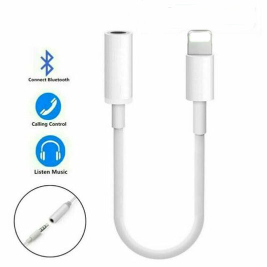 3.5mm Headphone Jack Adapter Splitter for iphone 8 X 10 11 12 13 14 mini Plus