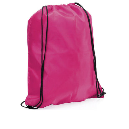 Drawstring Rucksack Bag Backpack For Gym Ballet Swimming School PE Kit Sports