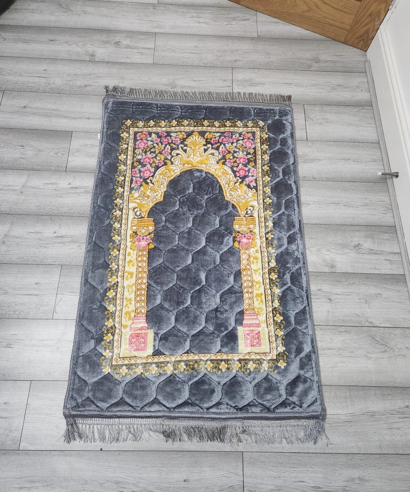 Thick Padded Extra Cushioned Prayer Mat Mats  Muslim Janamaz Non Slip 80 x 120cm