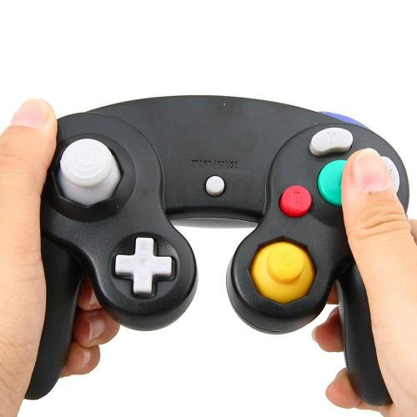 2x GAMECUBE GC & Wii WIRED CONTROLLER CLASSIC JOYPAD GAMEPAD FOR NINTENDO BLACK