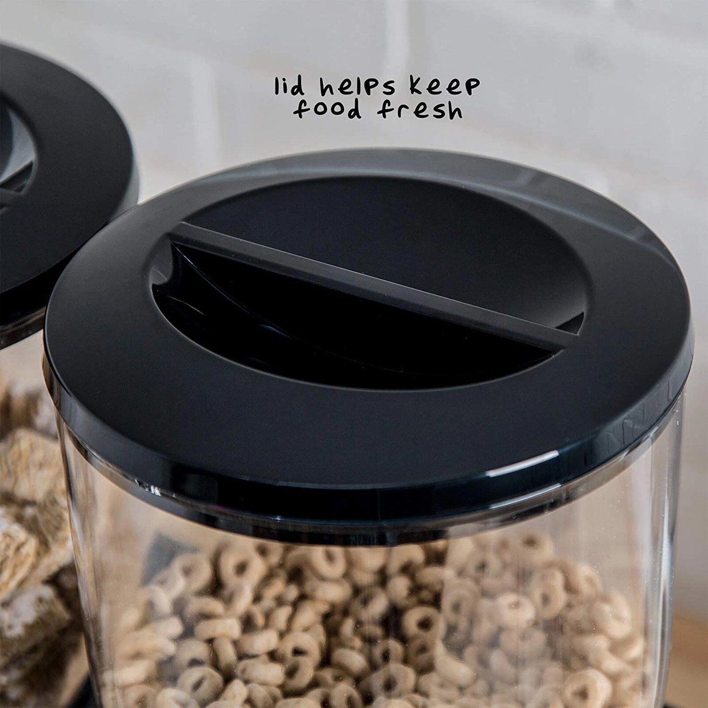 DOUBLE CEREAL DISPENSER DRY FOOD PASTA FLOUR RICE STORAGE CONTAINER MACHINE UK