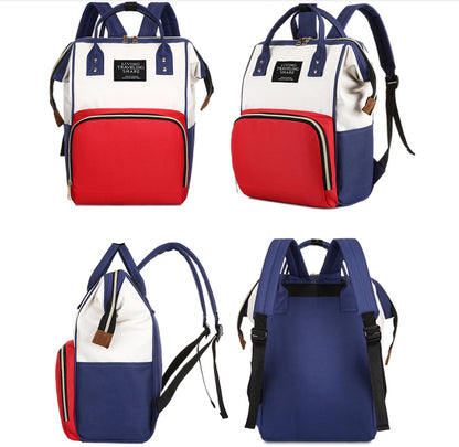Large Mummy Baby Nappy Diaper Bag Backpack Mom Changing Travel Bag Multi use