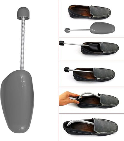 1x - 10x PAIRS OF SHOE TREE TREES MAINTAIN SHAPE SHOES FOOTWEAR PLASTIC GREY UK