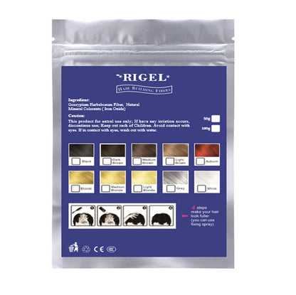 2X Hair Building Fibre Jar Fibers Hair Thickening Keratin Kit 25grms each UK