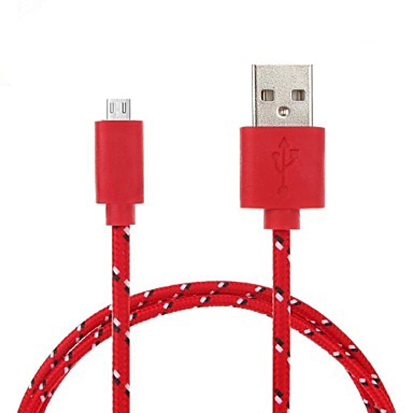 STRONG BRAIDED MICRO USB CABLE DATA CABLE FOR SAMSUNG GALAXY S1 S2 S3 S4 S5 S6