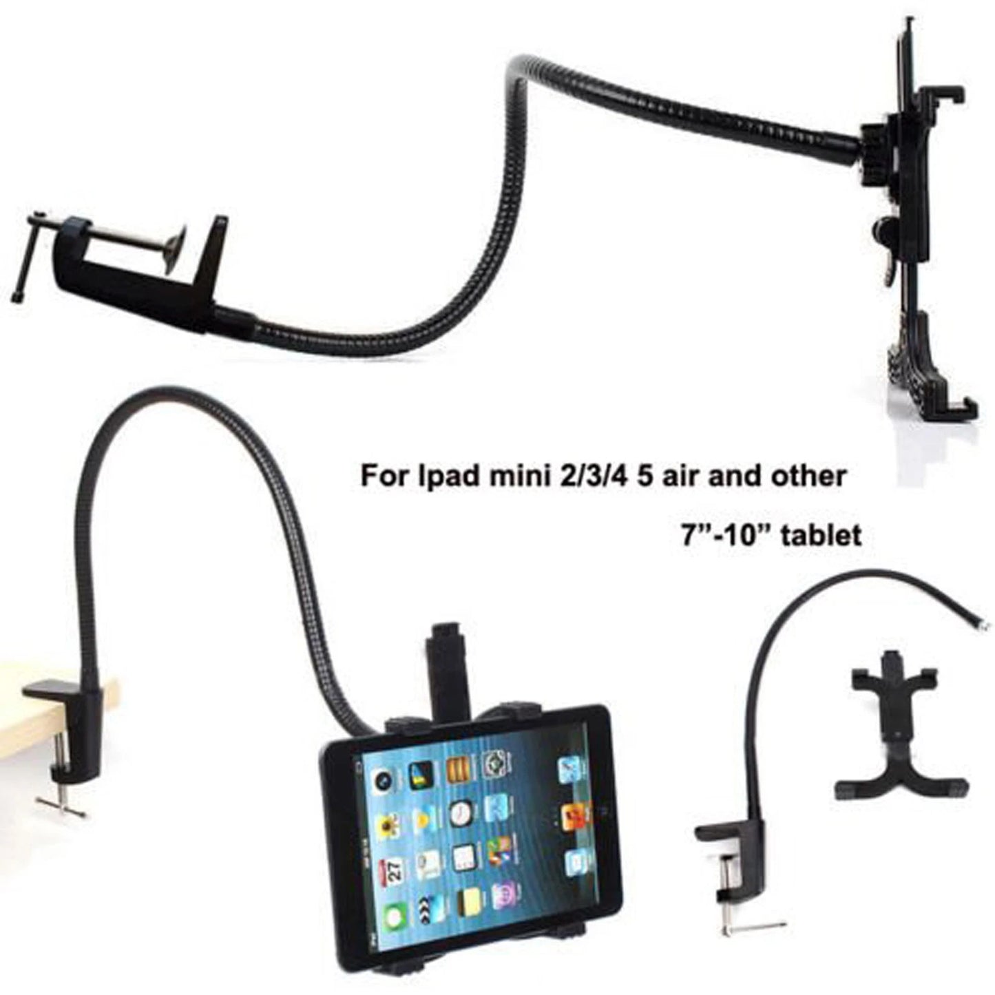 UNIVERSAL 360 LAZY BED DESK TABLET MOUNT STAND HOLDER FOR ALL IPAD AIR MINI PRO