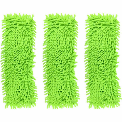 EXTENDABLE MICROFIBRE MOP SWEEPER CLEANER WOODEN LAMINATE TILE FLOOR WET DRY UK