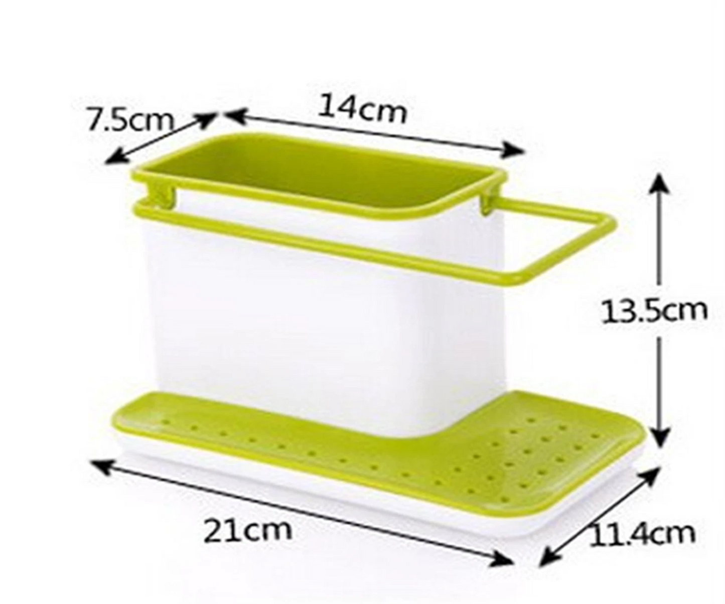 Kitchen Rack Sink Rinse Organiser Organizer Storage Sink Utensils Sponge Holder