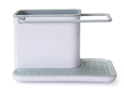 Kitchen Rack Sink Rinse Organiser Organizer Storage Sink Utensils Sponge Holder