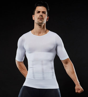 Men Slim Shaper Body Vest Chest Belly Waist For Man Boobs Moobs Compression Hot
