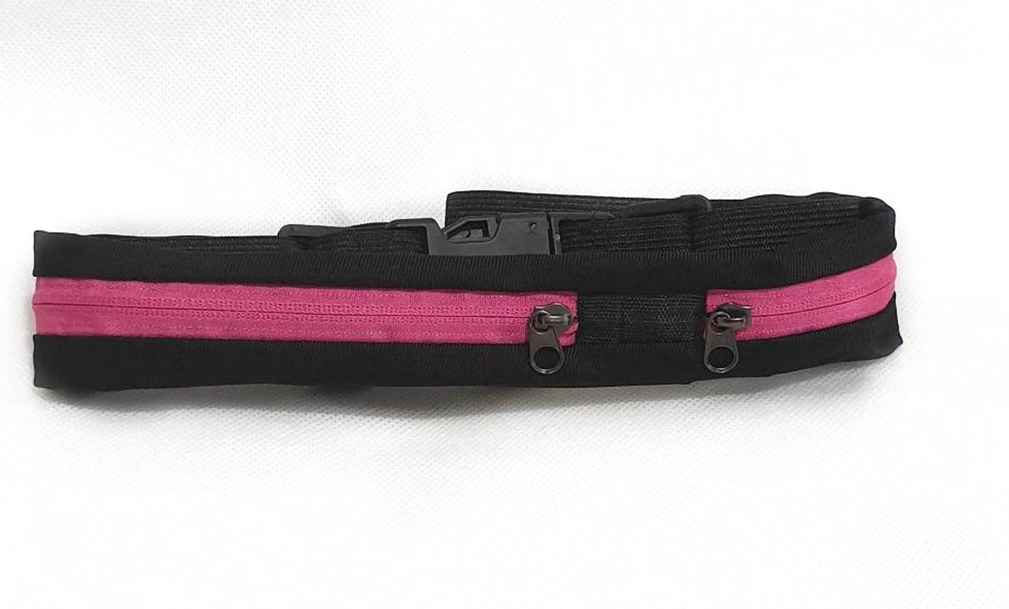 DUAL POCKET RUNNING RUNNER WAIST BELT BAG PACK POUCH BUM SPORT JOGGING GYM YOGA