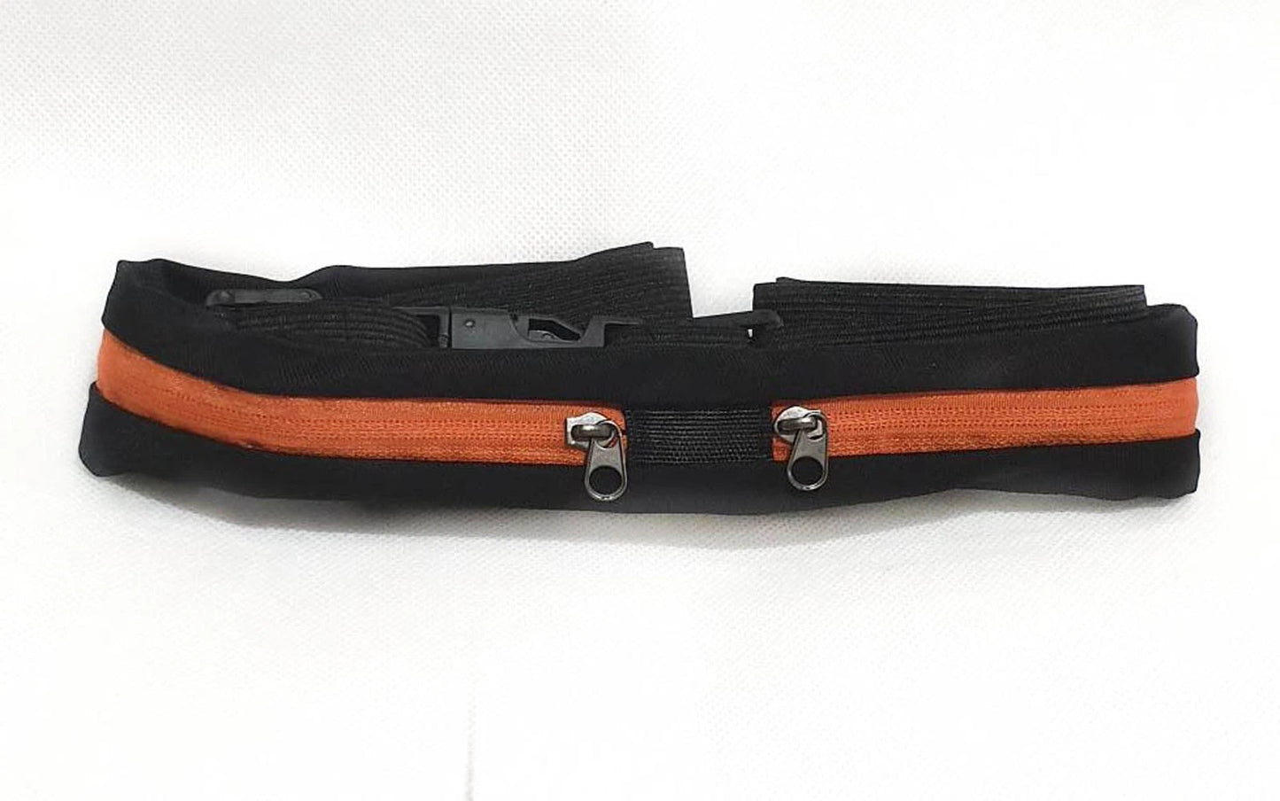DUAL POCKET RUNNING RUNNER WAIST BELT BAG PACK POUCH BUM SPORT JOGGING GYM YOGA