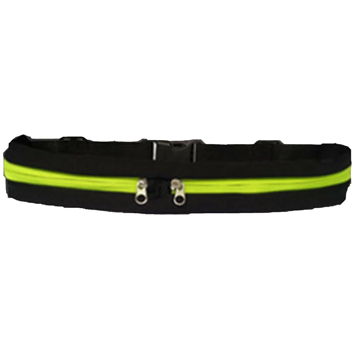 DUAL POCKET RUNNING RUNNER WAIST BELT BAG PACK POUCH BUM SPORT JOGGING GYM YOGA