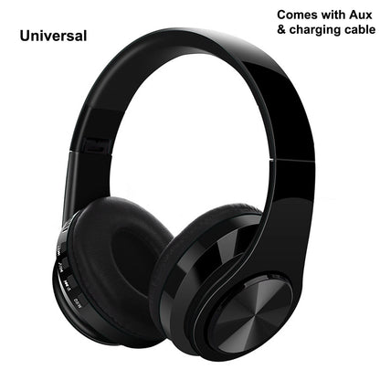 BLUETOOTH WIRELESS HEADPHONES HEADSET FOR SPORTS GYM STEREO WITH MIC UK
