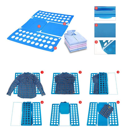 ADULT MAGIC CLOTHES FOLDER ORGANISER T SHIRT JUMPER EASY FOLD LAUNDRY 100% ADULT