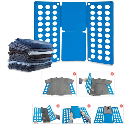 ADULT MAGIC CLOTHES FOLDER ORGANISER T SHIRT JUMPER EASY FOLD LAUNDRY 100% ADULT
