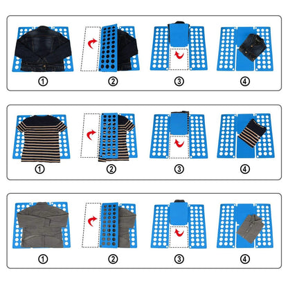 ADULT MAGIC CLOTHES FOLDER ORGANISER T SHIRT JUMPER EASY FOLD LAUNDRY 100% ADULT