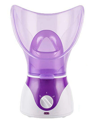 PURPLE FACIAL STEAMER SPA PORES STEAM SPRAYER SAUNA SKIN MIST CLEAN BEAUTY FACE